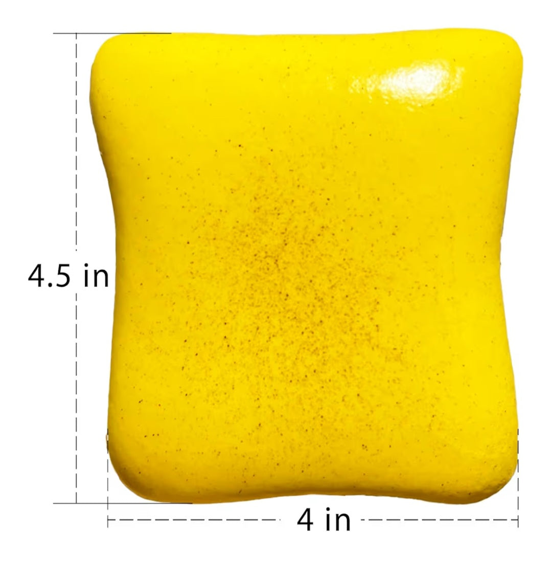 Buttered toast squishy fidget